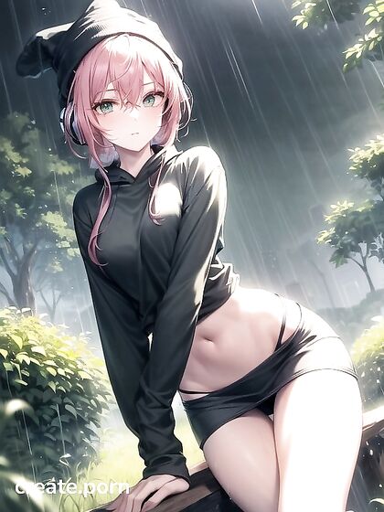 Big Round Glasses and Green Outfit Hentai Pleasure