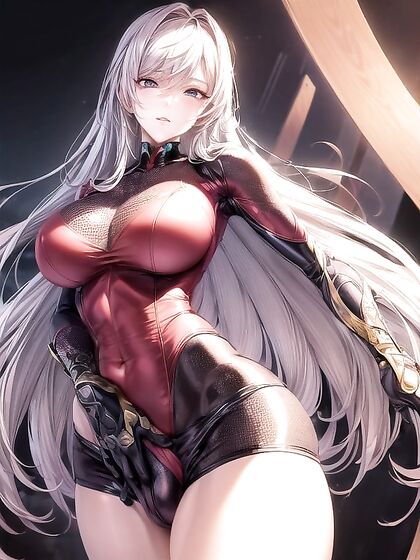 Mistress Dominates with Seductive Crotch Bulge in Hentai erotica