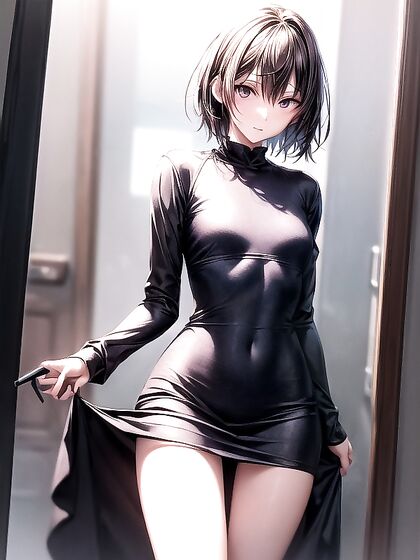 Mind-Blowing Hentai AI Image with a Sexy Stocking-Dressed Beauty