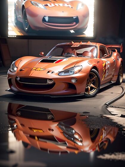 Lightning McQueen from Cars Gets Sexy in Mind-Blowing Hentai AI Image