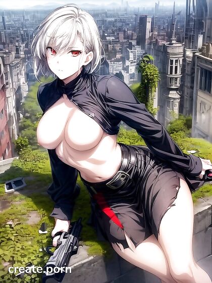 Girl 18+'s Crazy Facial Expressions in Wild Absurdres Hentai AI Image