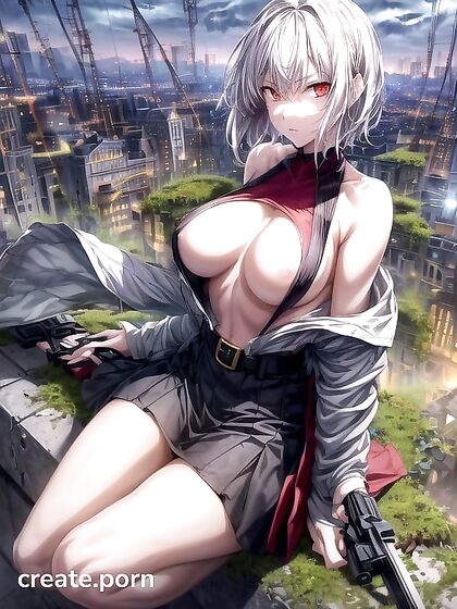 City overrun by plants and green vines, Dark Absurdres hentai pain story