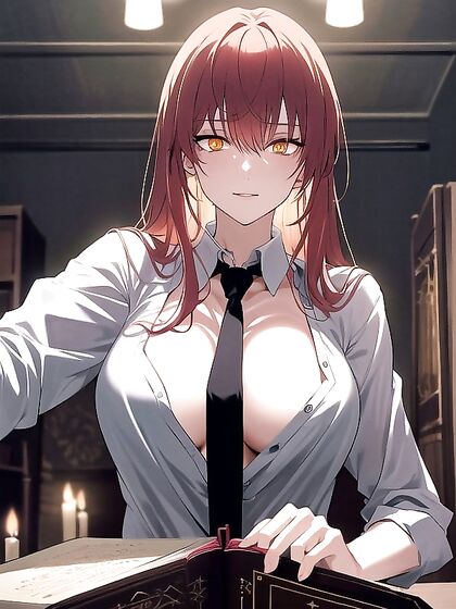 Elegant Dress and Subtle Glowing Eyes in Mesmerizing Hentai AI Image