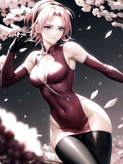 Pink-Haired Beauty Smiles Seductively in Sunlit hentai Pleasure