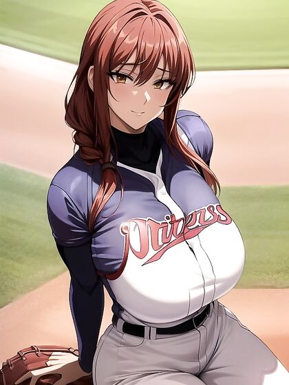 Obese Woman with Huge Breasts and Puffy Pink Nipples Stares Seductively at You in HentHentai AI Image