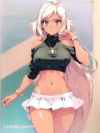 Loose Sweater Tease Turns Into Smoldering Hentai Seduction