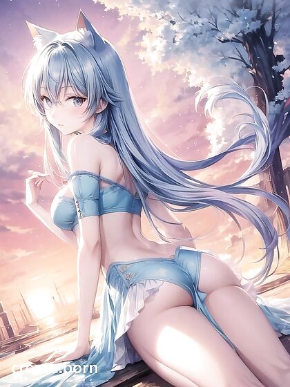 Cat-Ear Girl 18+ Gets Wild in Mind-Blowing Hentai AI Image