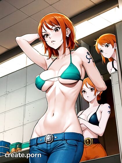Nami and Nico Robin Team Up for Steamy Anime hentai Adventures