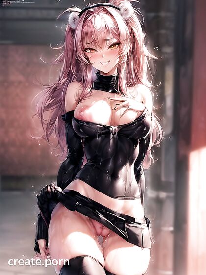 Seductive Black Eyebrows and Bold Makeup Tease in hentai Fantasies