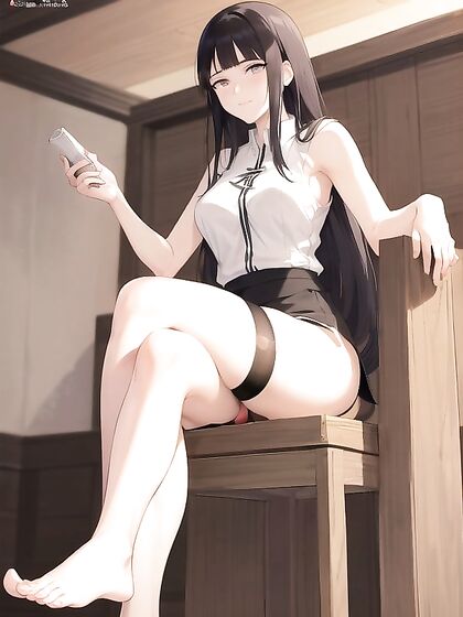 Bare Feet Fetish - Sensual Foot Job Image in Hentai AI Image