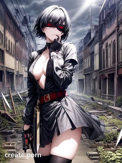 Girl 18+ in Sad World Lost in Absurdres Hentai Pleasure