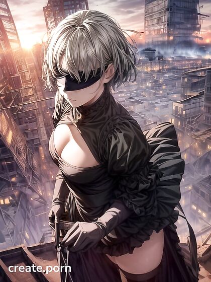 Swords and Survival - Post-Apocalyptic hentai in a Wild City Landscape