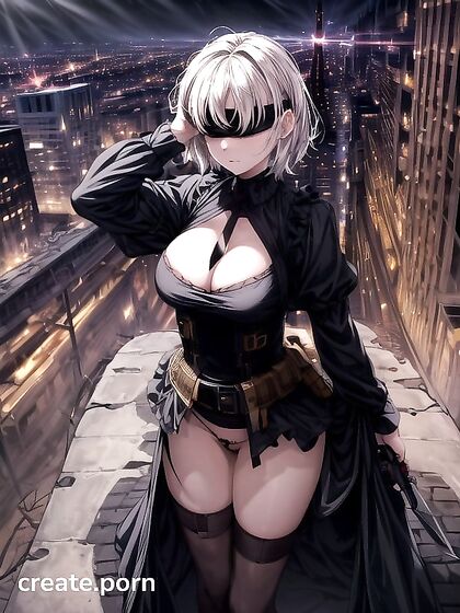 City Falling to Nature's Wrath - Abandoned Skyscrapers in Erotic hentai Fantasy