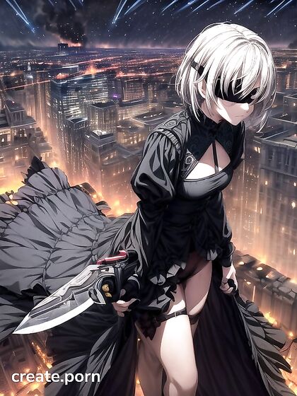 Girl 18+ in Dark Colors Takes High-Res Hentai Pleasure to New Heights