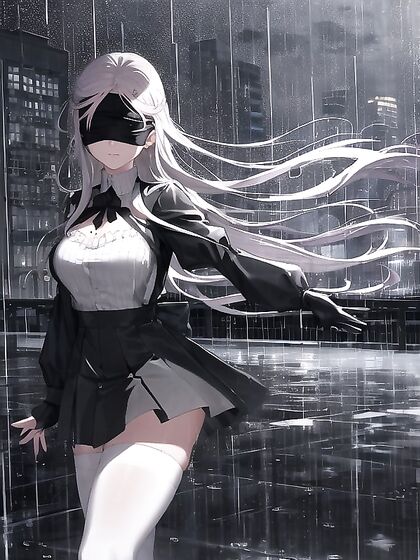 Neon Reflections and Cityscape Domination in!=(Hentai) pornstar Image