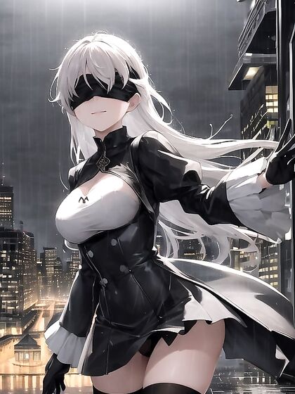 Glowing Under the Pristine Starlit Sky - Hyper-Realistic Hentai Fantasies