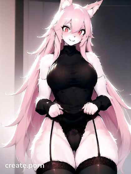 Long-Haired Beauty Choked and Bound in Seductive Black-and-Red Hairstyle Hentai'action