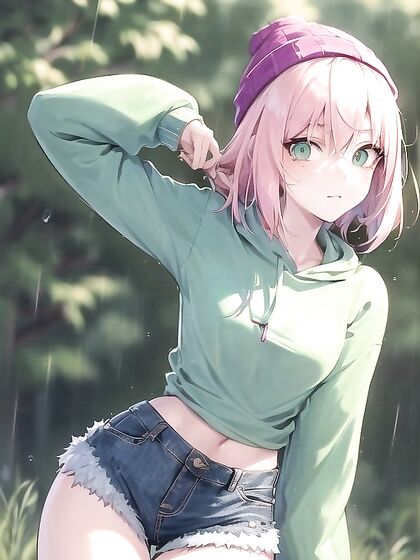 Pastel Green Hoodie in Extra Large Hentai Pleasure Sessions