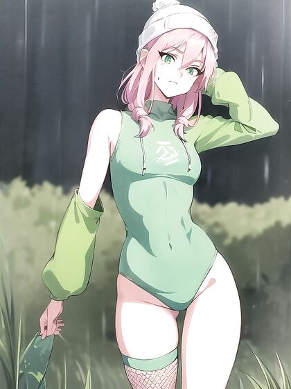 Freckled Beauty in Pastel-Colored Extra Large Hoodie hentai Pleasure