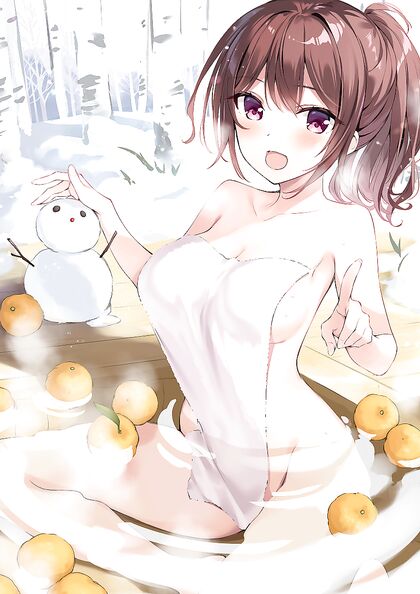 Dude gets his rocks off in steamy hottub session - HENTAI XXX PIC!