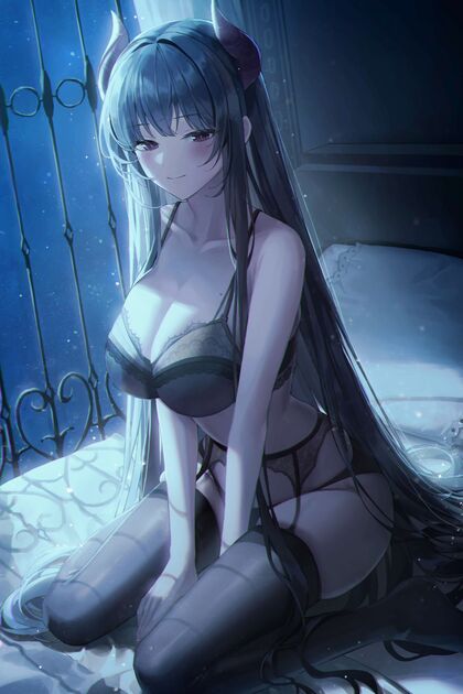 Horny as Fuck Midsummer Night Henta-Pic of Hot Bitch Succubus Slaying Some Dicks