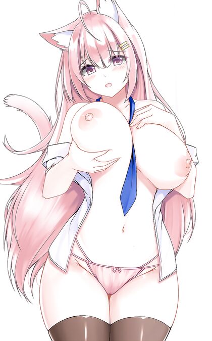 Holy Shittin’ Huge Waifs! Cat Girl Porn So Hot It Should Be Illegal