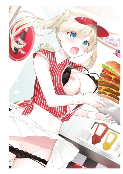 Horny as Fuck Waitress Serves Up Steamy HEntAI Pic for Your Viewing Pleasure