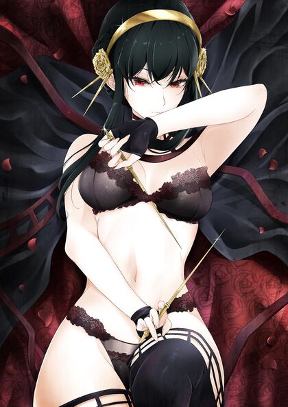 Hella Hot Hentaified Black Latex Lesbian Action