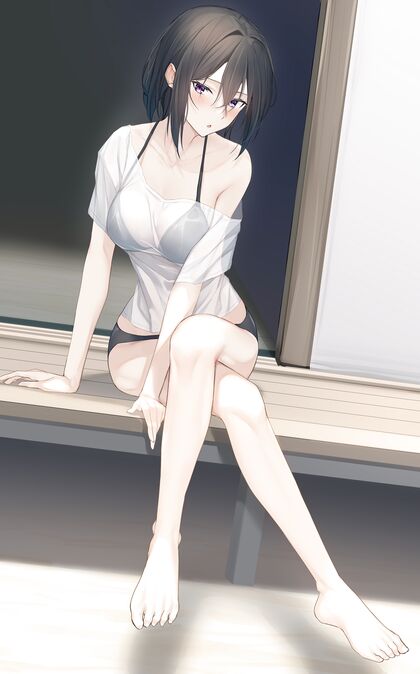 Horny as Fuck Babe Waitin’ for Some D!@k – Prowlin‘ Hentai XXX Pic