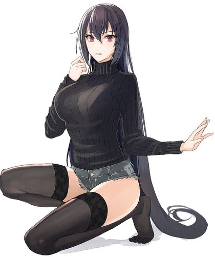 Hentaified Hotpant Nympho from Japan Goes Wild on Camera!