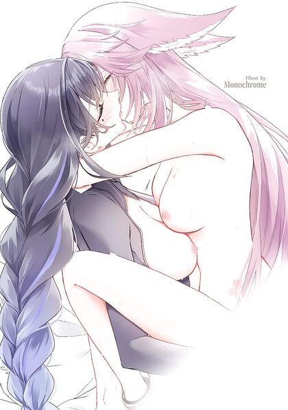 Hentaified Erotic Pic of Sizzling Hot Couple - Fucking Like Rabbit!