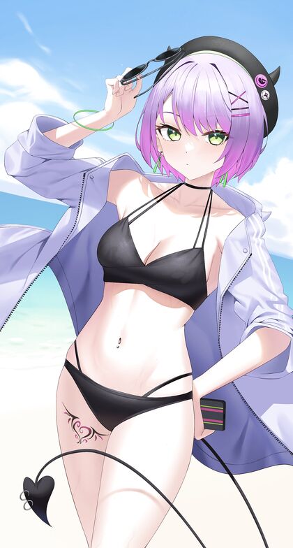 Holy Fuck! Tawa-chan is one horny AF honey in this XXX HENTAI pic!