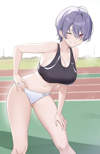 Horny AF Track Star Fucking Plowed Through The Field Like It Was X-Rated Hentaï