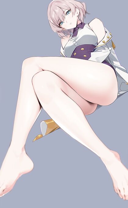 Holy shitl! Masturbate to Muji-chan flashing those fuckable thighz!