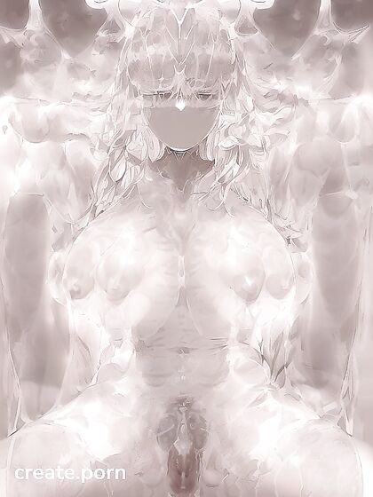 Thick-Line Art HentHentai AI Image Featuring Detailed Spreads of Labia Minora and Maj ora