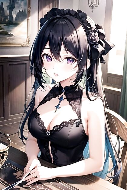 Sultry Moments in a Dimly Lit Bar - Captivating tease with ambient lighting and subtle allure