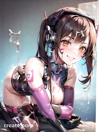 Naked Ass Bukkake andCum Covered Action inSTEAMYHentai AI Image