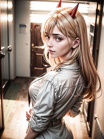 Japanese Explored in Soft Lit Hallway for Intense Indoor Hentai Pleasure