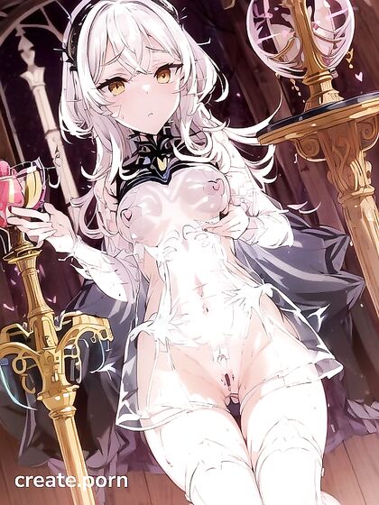 Puffy Venus Mound and Detailed VaginalOpening in Erotic Hentai AI Image