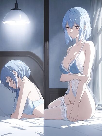 Blue Bra Seduction - Mind-Blowing Hentai Pleasure