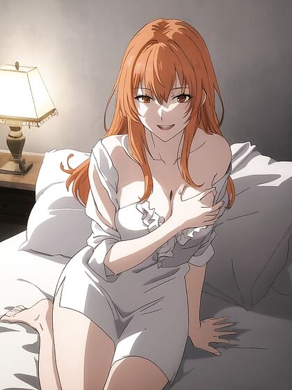 Young Ginger Model Takes on Intense Hentai Adventures