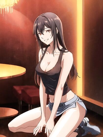 Tight Tops and Perfect Tan Lines in Steamy Straight Hentai AI Image