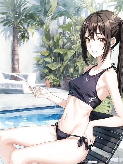Pastel-Colored Yoga Session Turns into Small Breasted Hentai Pleasure