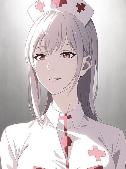 Nurse Gives a Busty Pleasure Show in Happy Hentai AI Image