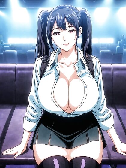 Unbuttoned Skirt Reveals Massive Ass in Mind-Blowing Hentai AI Image