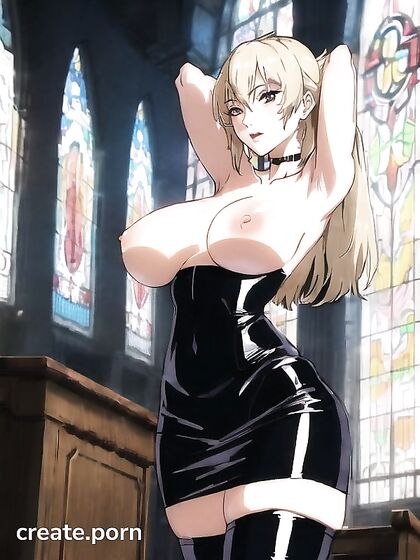 Large Breasts and Long Length in Intense Naked Hentai AI Image