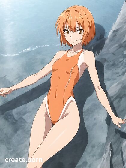Bobcut Babe with Small Breasts Dances Seductively in Hentai AI Image