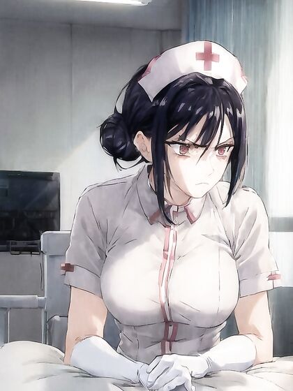 Furious Nurse in Latex Gloves Delivers Intense Hentai Pleasure