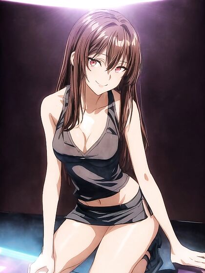 Partying Hard with Sultry Asses and Deep Cleavage in Steamy Hentai AI Image
