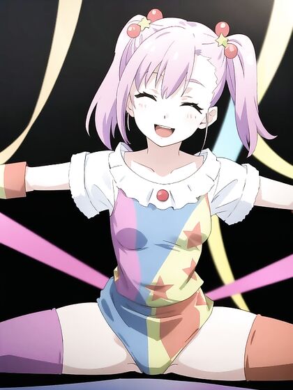Clown with Pale Skin and Pigtails Takes You on a Wild Hentai Ride